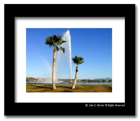 The tallest fountain in the world Fountain Hills Arizona
